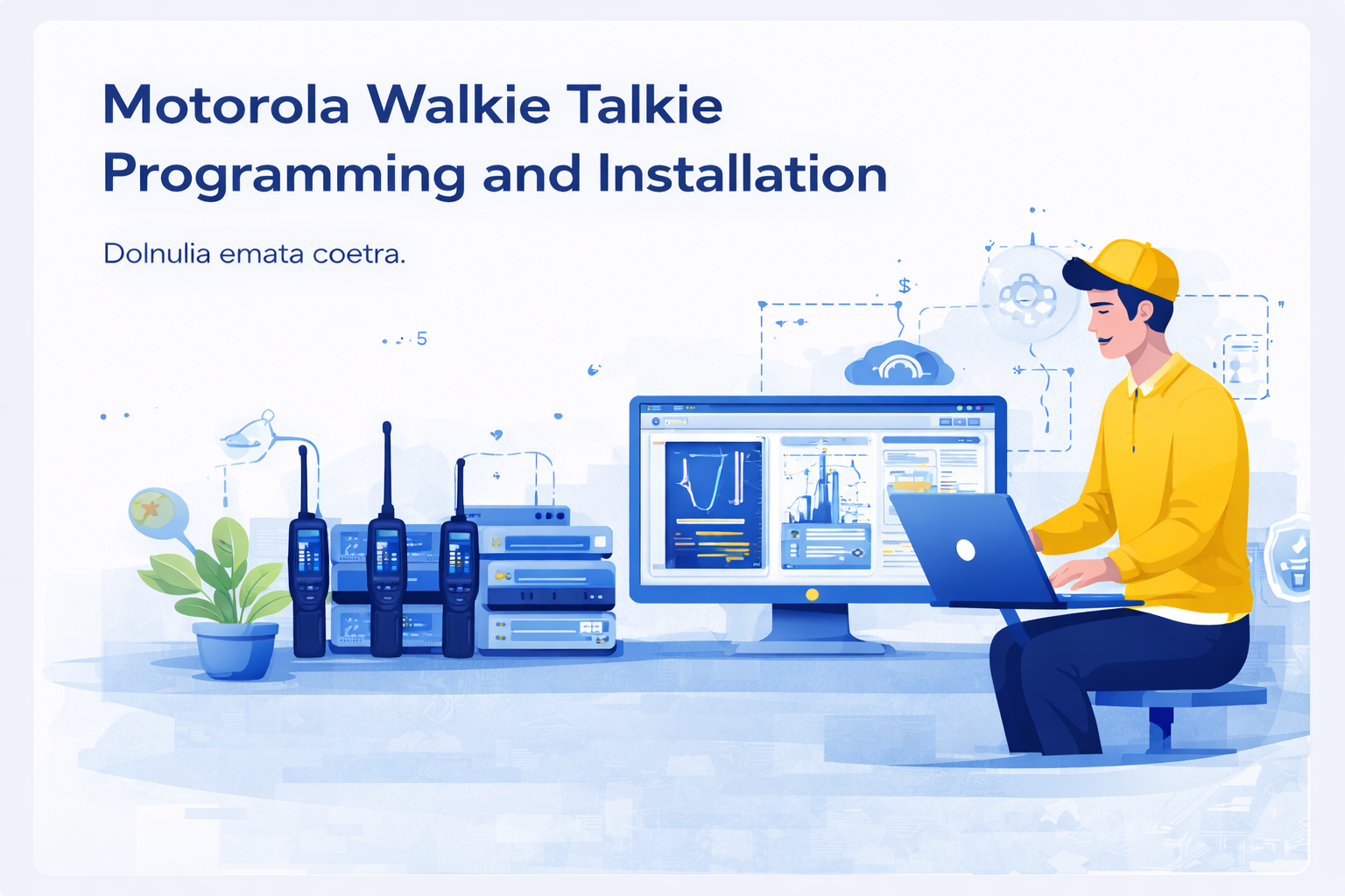 Motorola Walkie-Talkie Programming